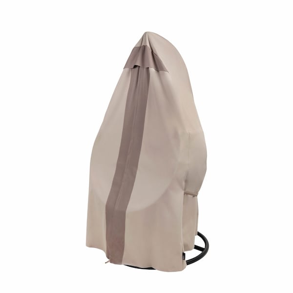 Modern Leisure Monterey Patio Egg Chair Cover, 45 in. L x 42 in. W x 75 in. H, Beige 3109 - main